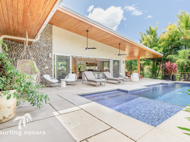 Beso Del Sol, Nosara, Guanacaste, 6,900/ wk. , 6 Bed Single Family